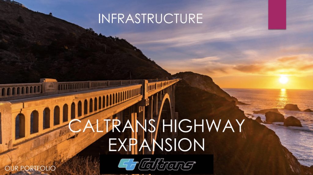Infrastructure Caltrans Highway Expansion