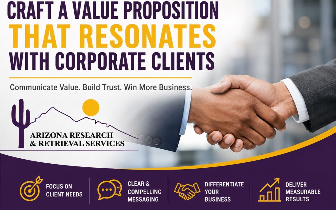 How to Craft a Value Proposition That Resonates with Corporate Clients